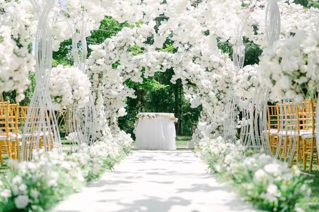 Foto de decoração de casamento